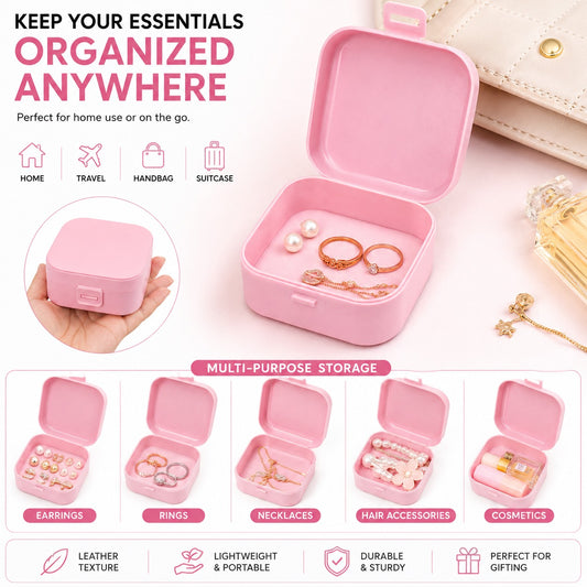 Compact Ring & Necklace Storage Box