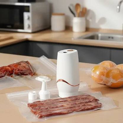 Compact Vacuum Pump for Food Preservation, Home and Living 