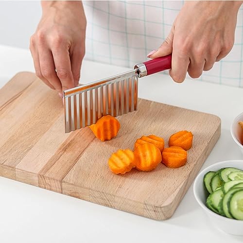 Crinkle Cut Fries Cutter Knife, Kitchen Accessories 
