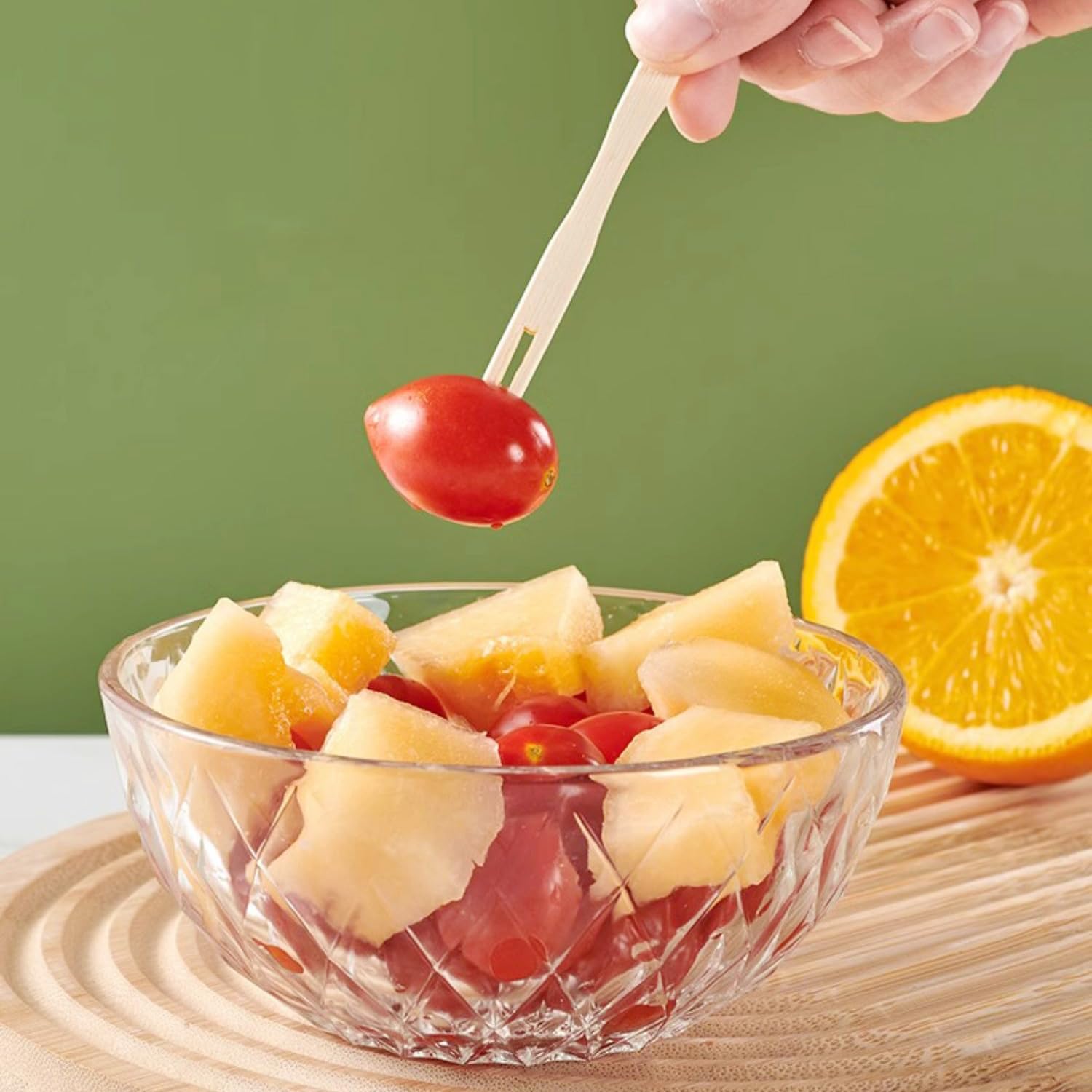Cute Animal Cartoon Fruit Forks – 40pcs Set