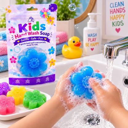 Cute Kids Flower Soap – Fun & Practical Hand Cleaning Soap