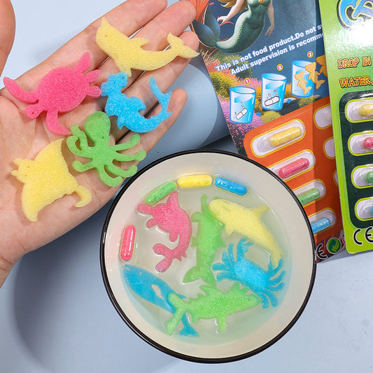 Cute Mini Animal Figures – Mystery Capsule Toy Set