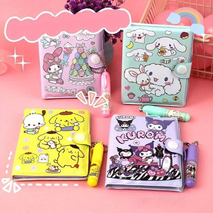 Cute Mini Autograph Diary & Pen Gift Set