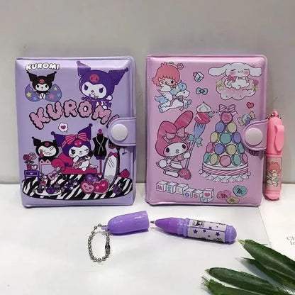 Cute Mini Memory & Autograph Diary with Pen