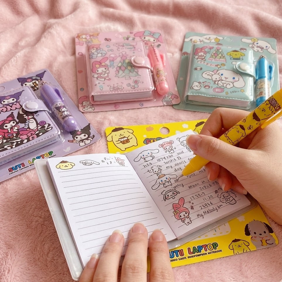 Cute Mini Signature Diary with Pen