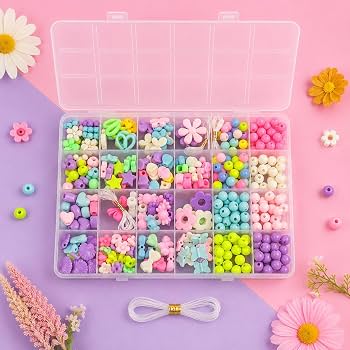 DIY Necklace & Bracelet Kit – Creative Beading Set for Children