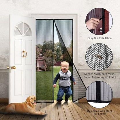  Door Mosquito Net with Magnet
