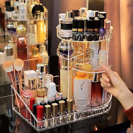 Multi-Function Transparent  Dressing Case