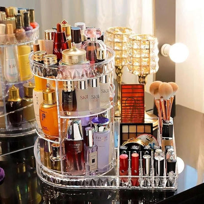 Multi-Function Transparent  Dressing Case