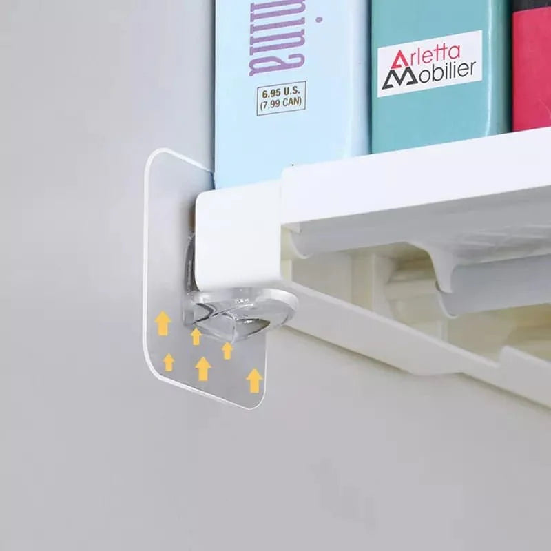 Drill-Free Shelf Support Pegs Nail-Free Cabinet Shelf Holders Clips