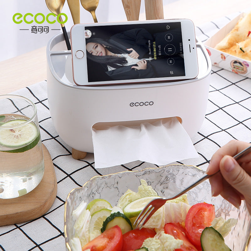 Ecoco Multifunctional Tissue Box Holder – dailywholesale.pk