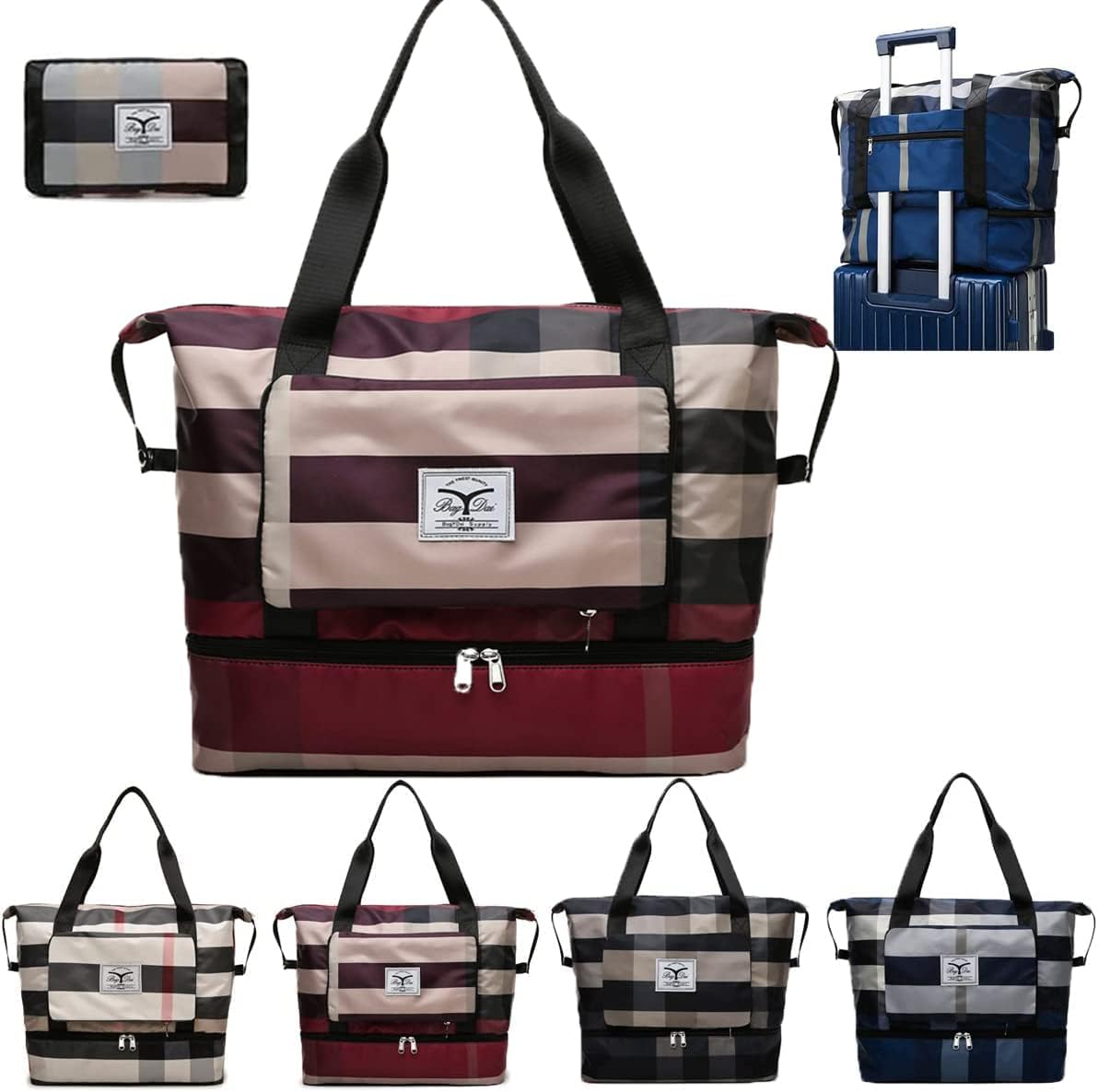 Expandable Foldable Travel Bag