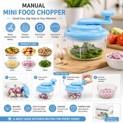 Fast Chop Manual Garlic Mincer