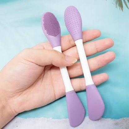 Flexible Silicone Facial Mask Brush: