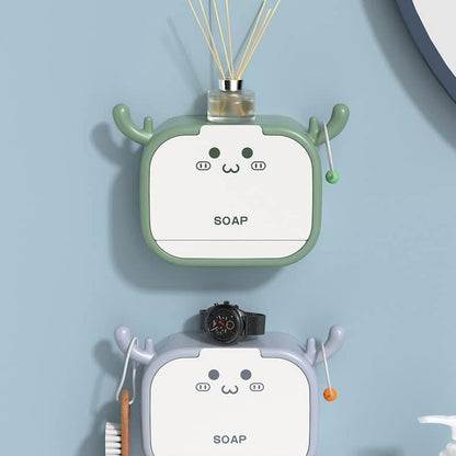 Flip Soap Holder with Drain, Home and Living 