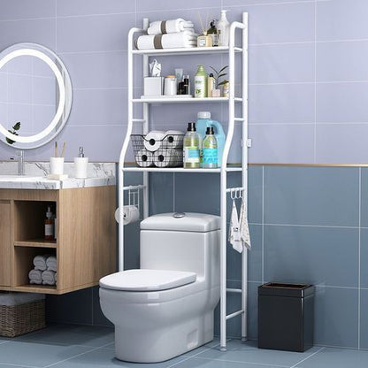 Floor Standing Metal Bathroom Utility Shelf