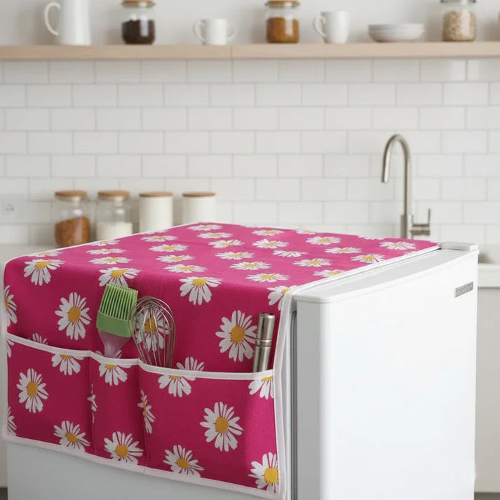 Fridge Dust Cover Organizer, Kitchen Accessories 