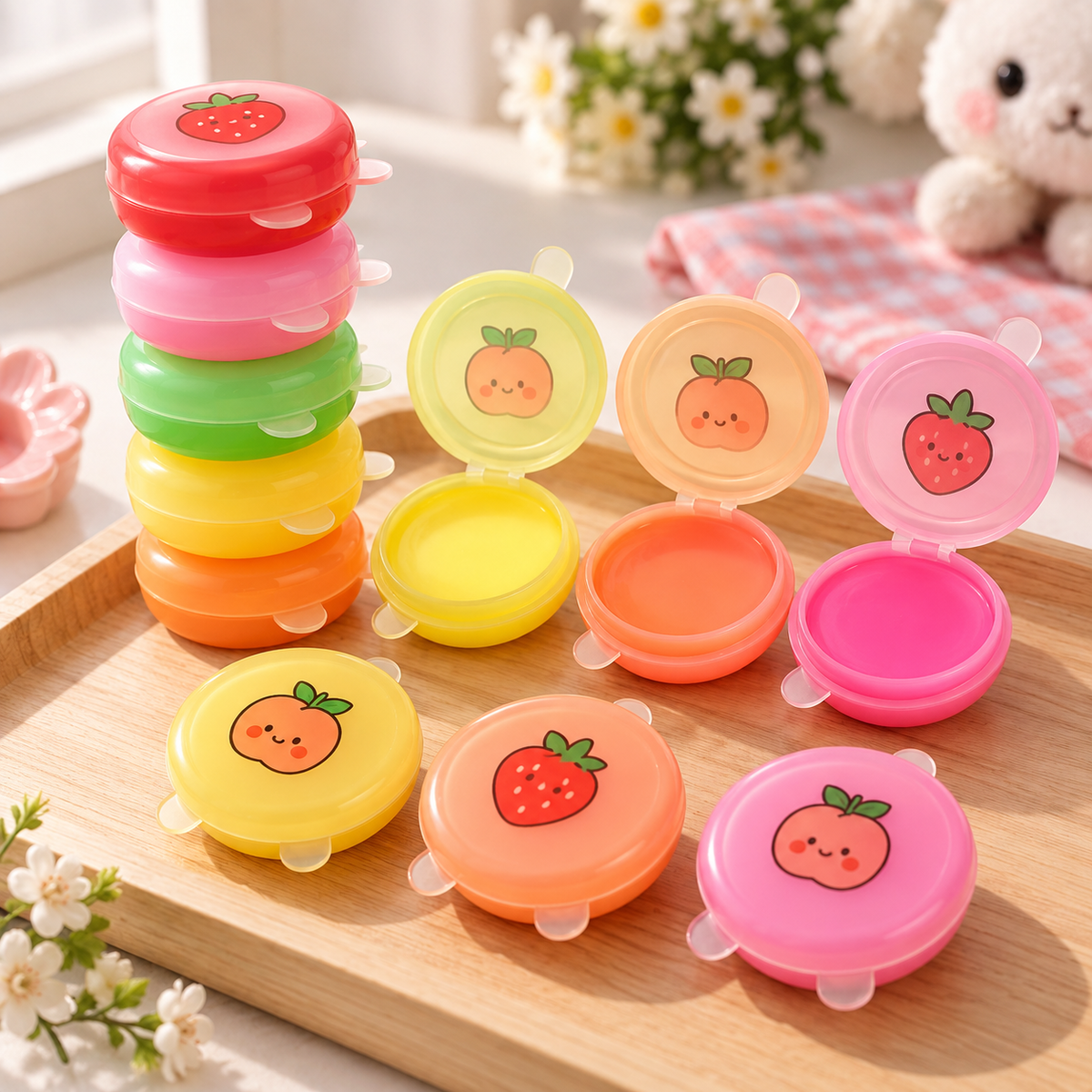 Fruity Design Lip Balm – Cute & Compact Daily Lip Care