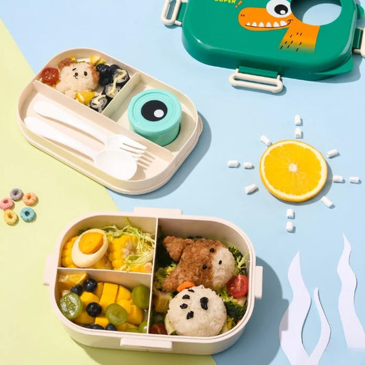 Dino Double Layers Lunch Box