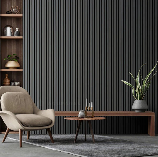 Grey Timber Look Wall Sheet – 200x60cm