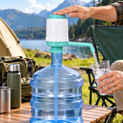 Hand Press Bottle Water Pump – Convenient Manual Water Dispenser