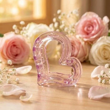 3Pcs Heart Shaped Hair Clutcher Claw Clip