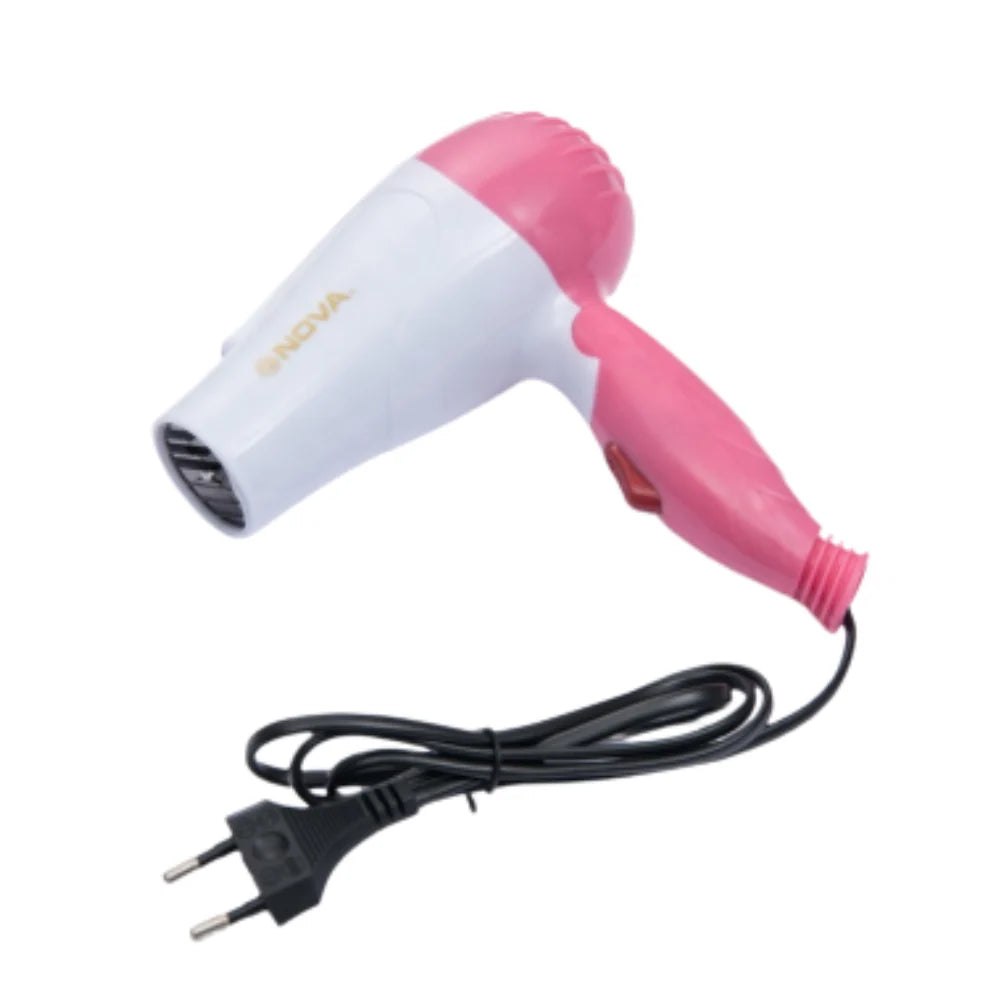 Heavy-Duty 1000W Hair Dryer – Foldable Compact Hair Styling & Drying Machine