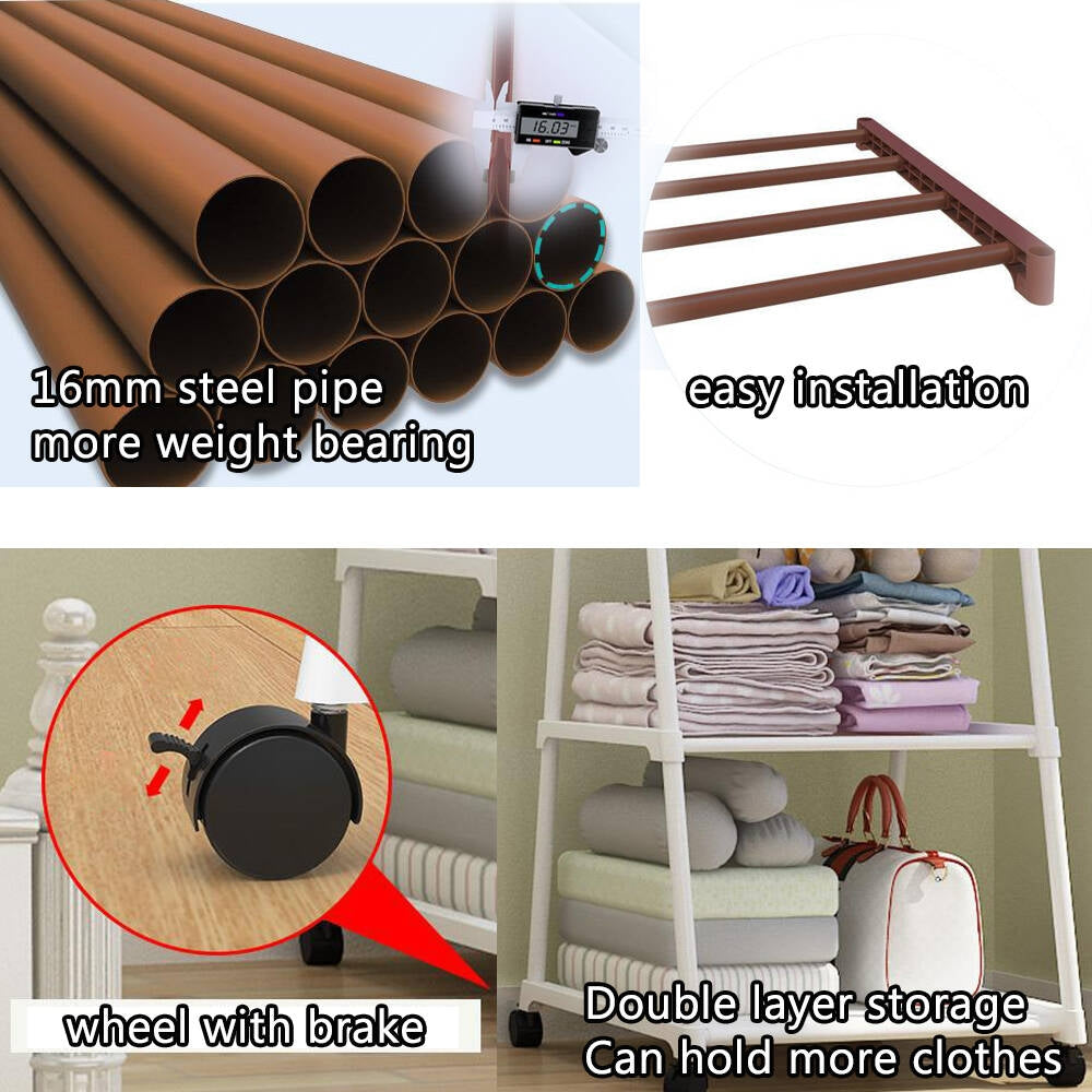 Heavy-Duty Triangle Coat Hanger – Multi-Functional Clothes Storage Rack