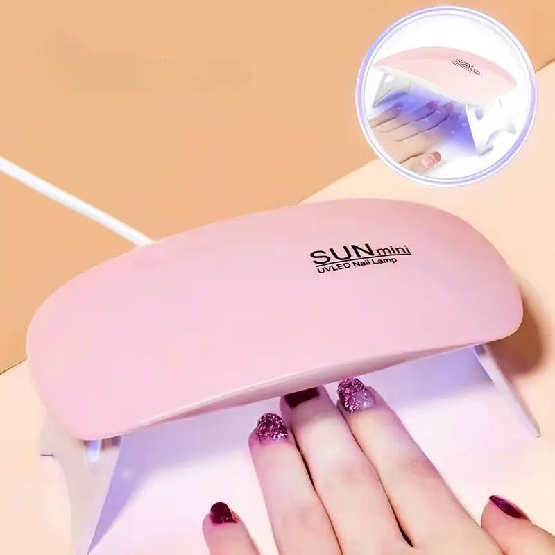 High-Power Mini UV Gel Nail Lamp, Health and Beauty 