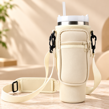 Insulated Cup Holder Bag – Portable Water Bottle Carrier
