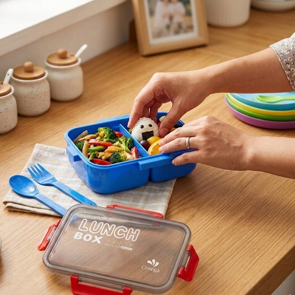 Kendy 2 Compartment Lunch Box, Home and Living 