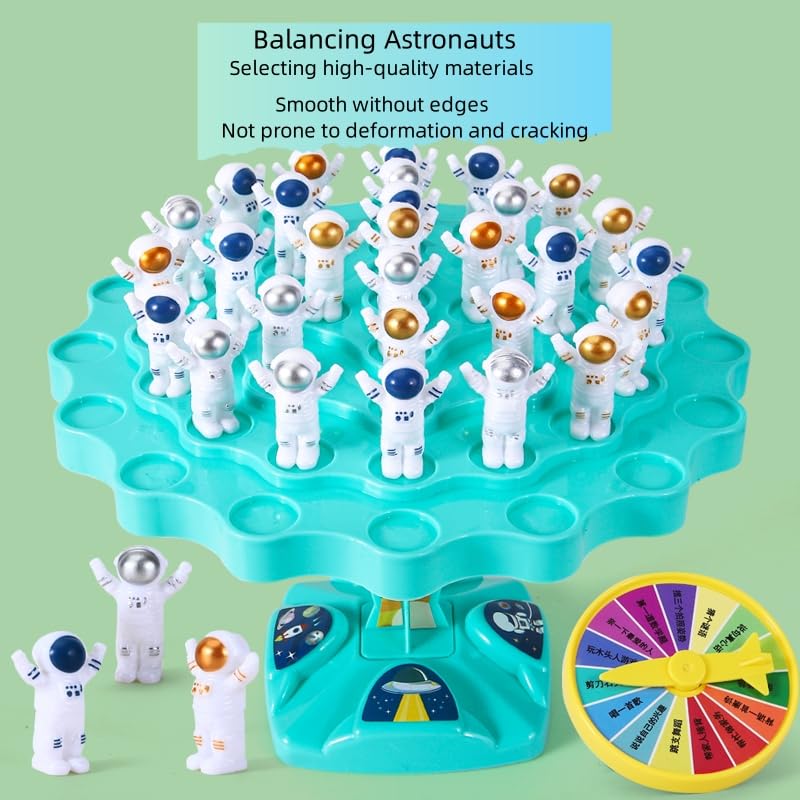 Kids Astronaut Balance Tower Toy Set