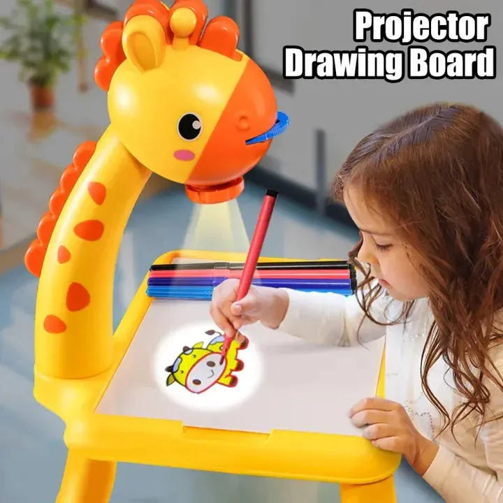 Kids Educational Drawing Table – 3-in-1 Projector Art & Activity Desk
