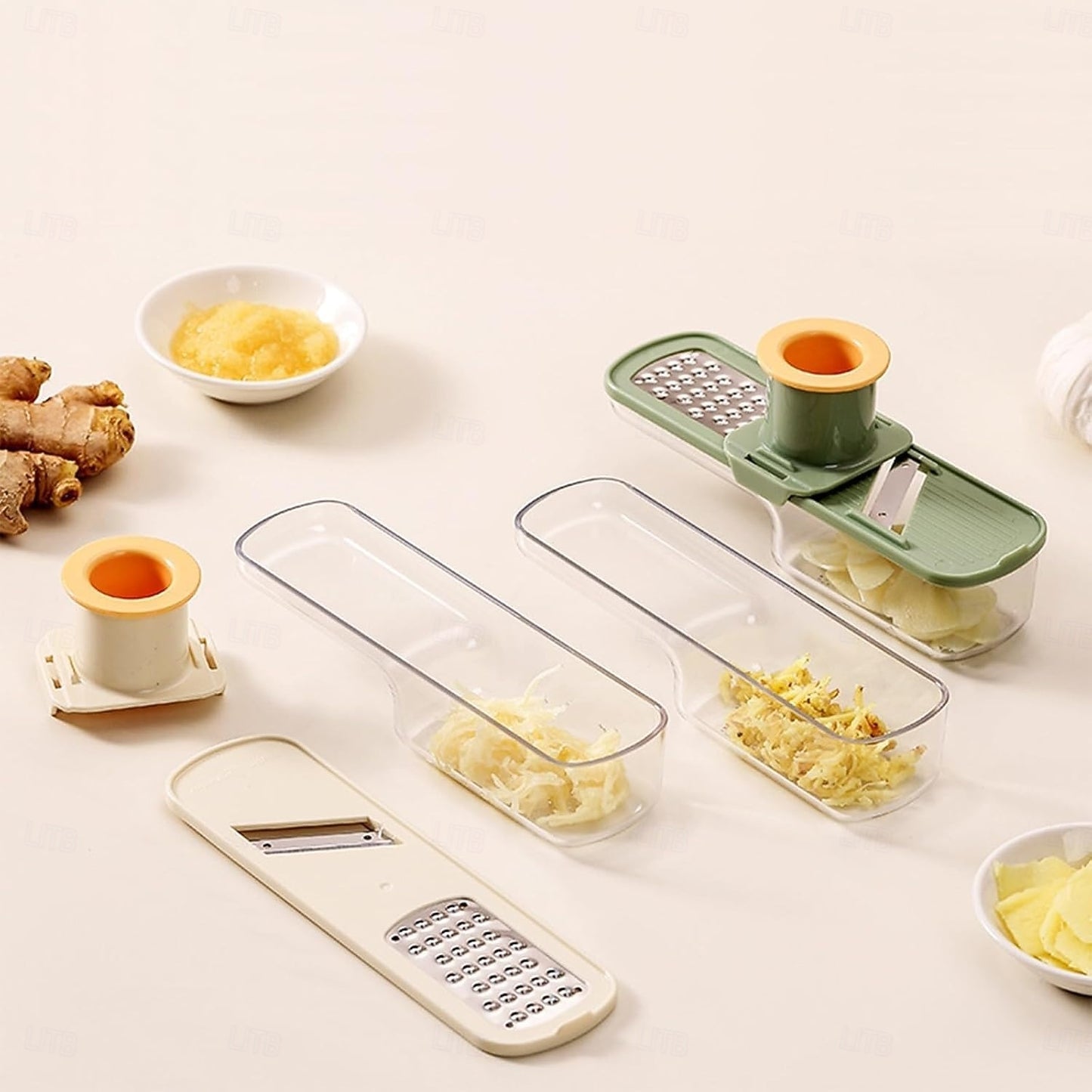 Kitchen 3-in-1 Garlic Prep Tool