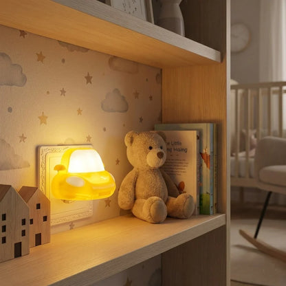 LED Car Shape Night Lamp – Low Power, Home and Living 