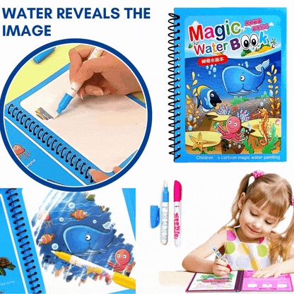 Magic Water Coloring Book, Babies and Toys 