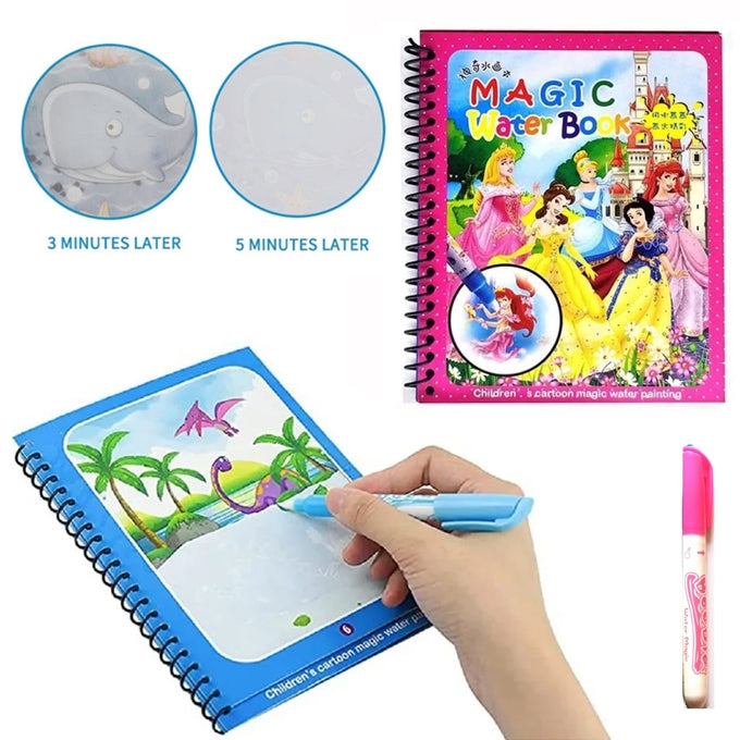 Magic Water Coloring Book – Just Add Water Fun, Babies and Toys 