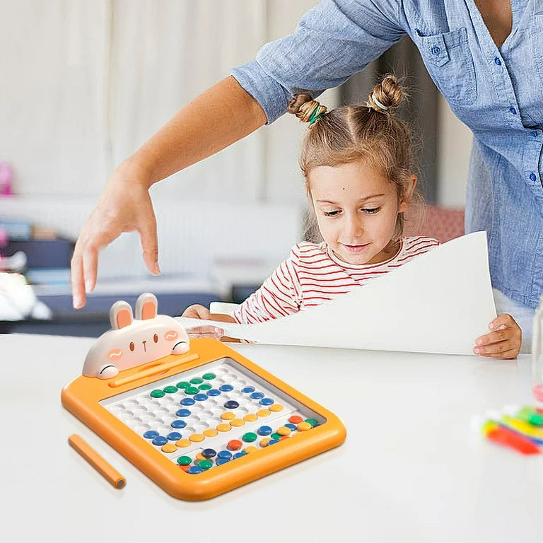 Magnetic Dots Kids Drawing Board