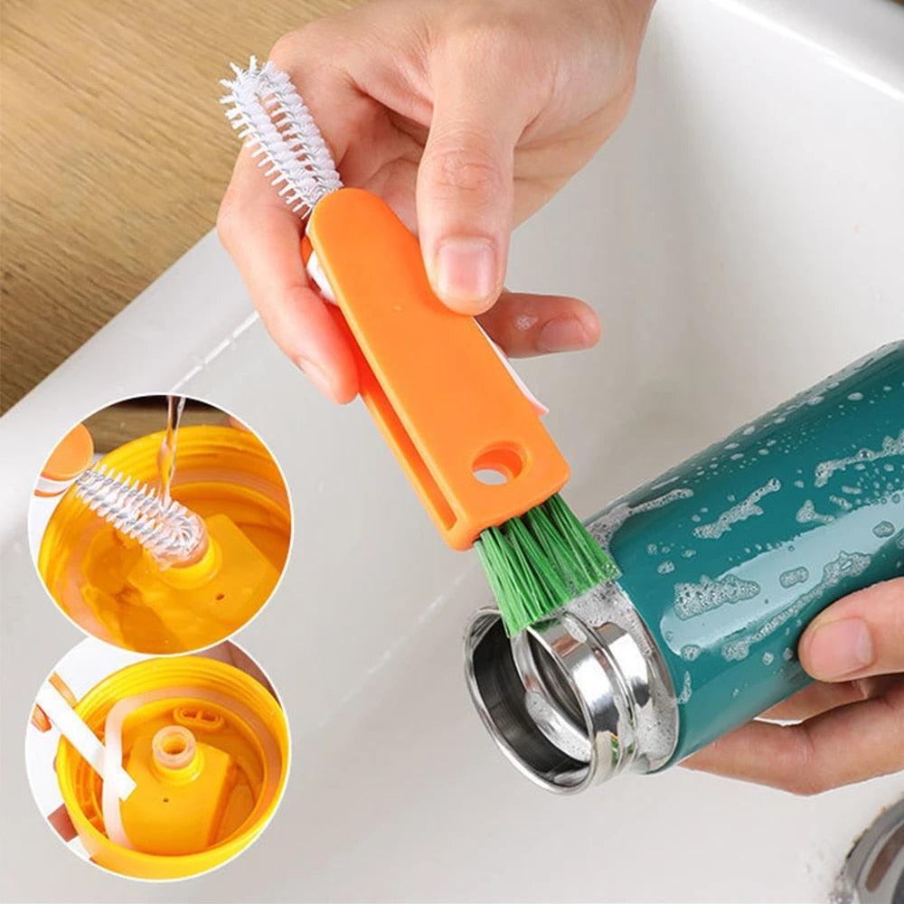 Mini 3-in-1 Carrot Cleaning Brush –