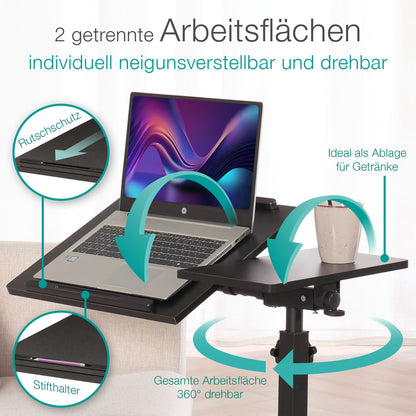Mobile Study Desk for Laptop & Computer Use