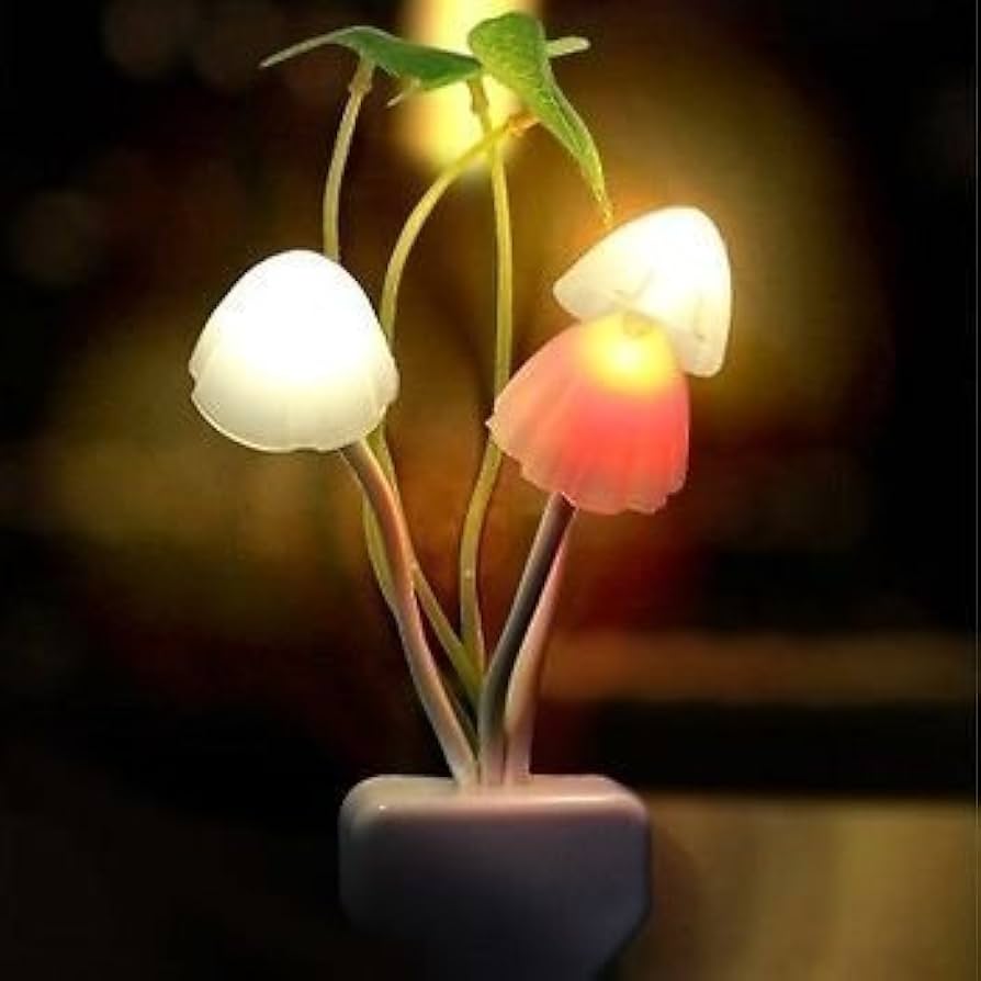 Mushroom Night Light Under 1$