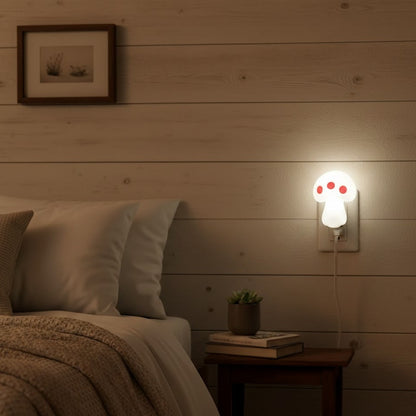 Mushroom Shape LED Night Light – Calm & Comforting, Home and Living 