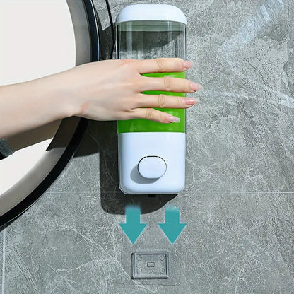 No Drill Bathroom Soap Dispenser – 500ML Capacity
