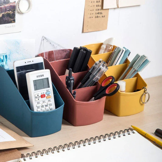 Multifunctional Desk Organizer With 4 Slots