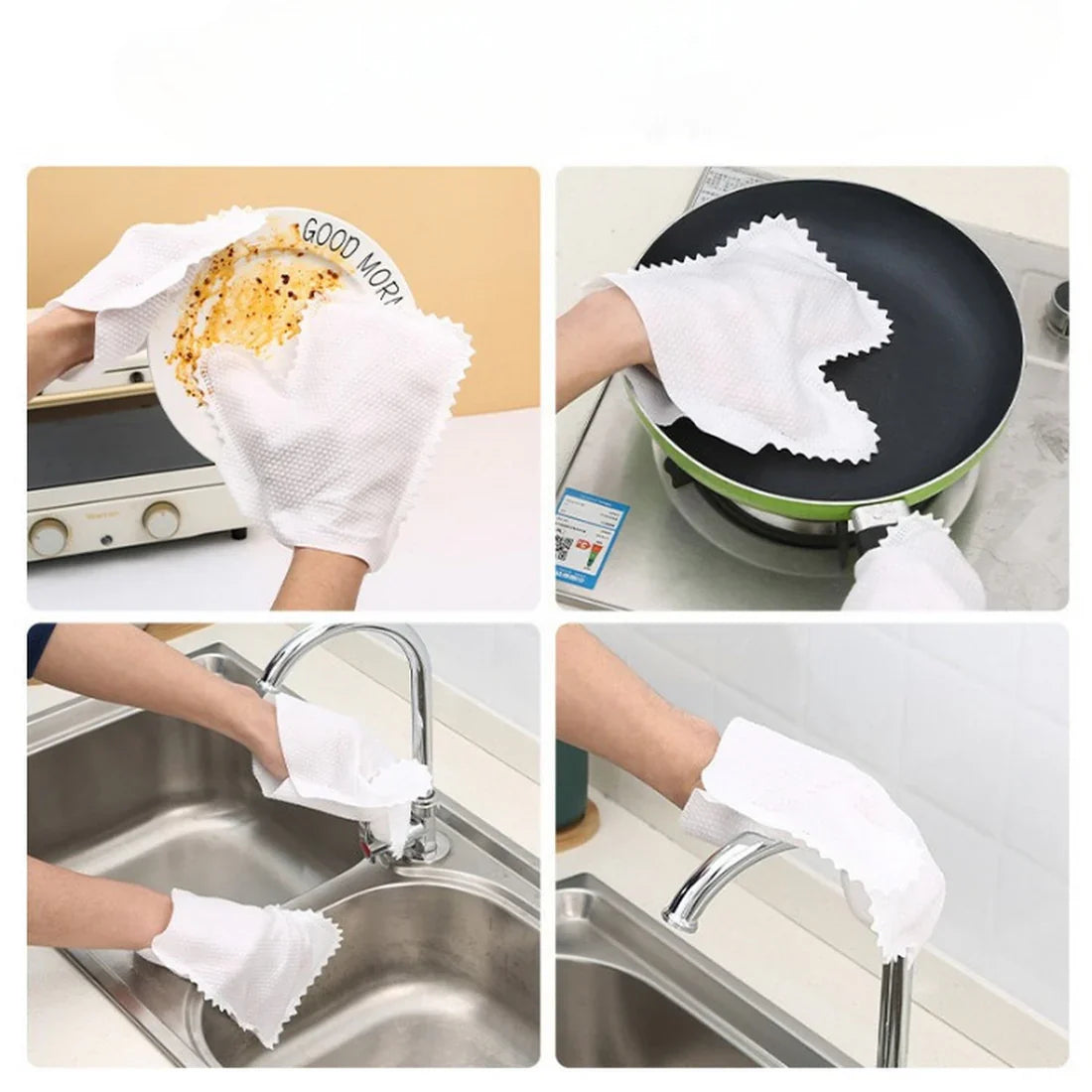 10 Pcs Multifunctional Cleaning Gloves