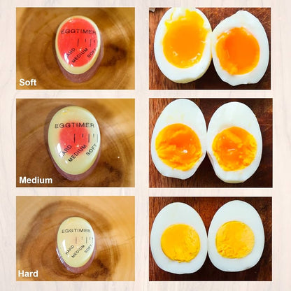 Perfect Boiled Egg Timer Heat Sensitive Kitchen Tool