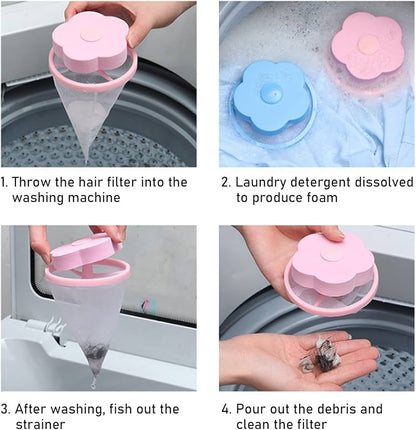 Pet Hair Remover for Washing Machine – Laundry Fur Catcher