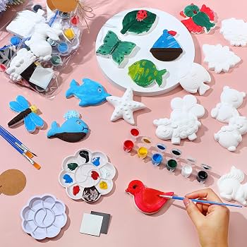 Plaster Painting Kit for Kids – Fun DIY Craft Activity Set