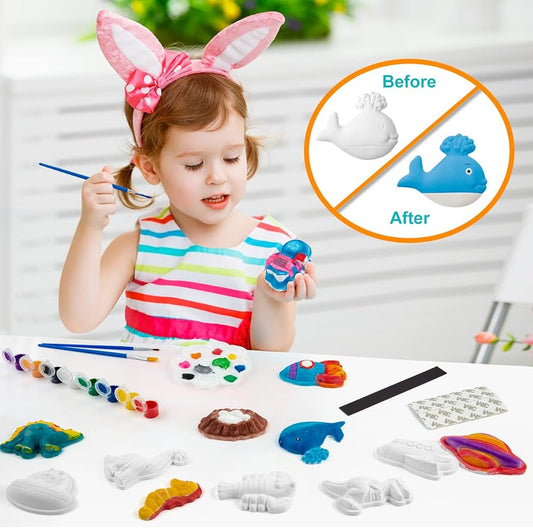 Plaster Painting Kit for Kids – Fun DIY Craft Activity Set