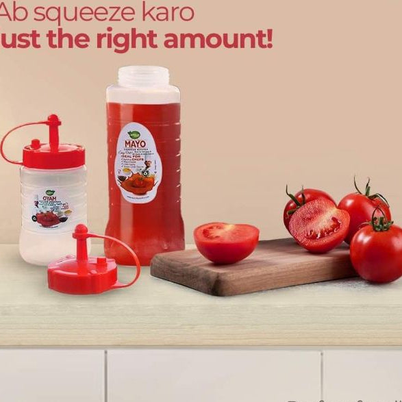 Plastic Sauce Bottle – Ideal for Sauces & Dressings, Home and Living 